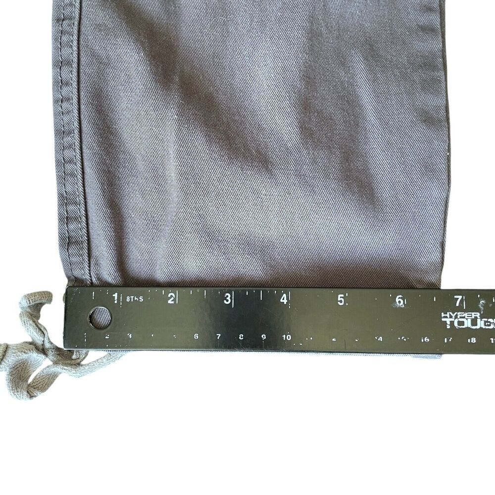 AKARMY Cargo Pants Womens 6 Gray Drawstring Ankle Baggy 90s Retro Street Grunge‎ - Picture 15 of 16